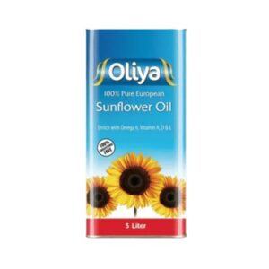 Oliya Sunflower Oil - 5 Ltr (Tin)