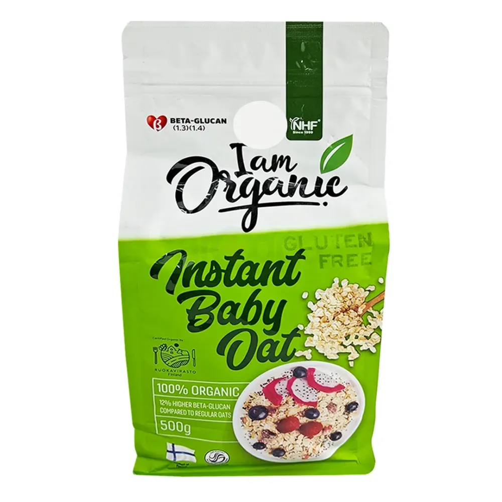 NHF I Am Organic Instant Baby Oats - 500g