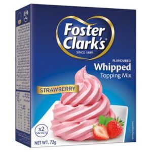 Foster Clark's Whipped Topping Mix 72g Pack Strawberry