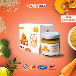GROOMY Organic Multigrains Porridge With Veggies - 100g