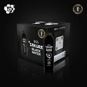 SAKURA Black Water - 500 ml X 16 pcs