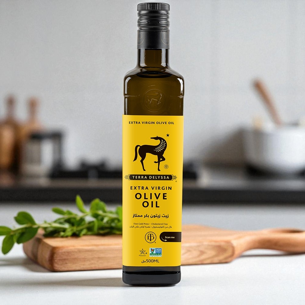 Terra Delyssa First Cold Press Extra Virgin Olive Oil - 500ml - Image 3