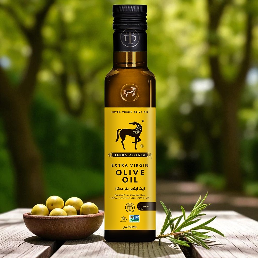 Terra Delyssa First Cold Press Extra Virgin Olive Oil - 250ml - Image 3