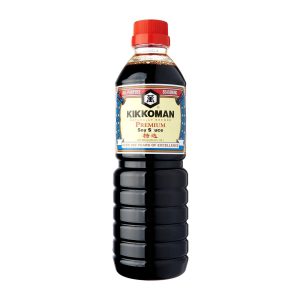 Kikkoman Naturally Brewed Soy Sauce - 600 ml