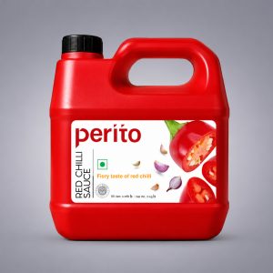 Perito Red Chilli Sauce - 3 Kg (Jar)